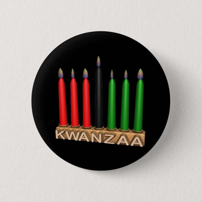 Kwanzaa Button (Front)