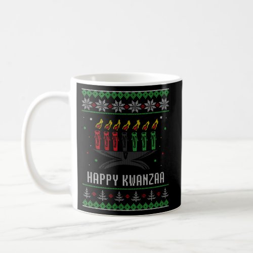 Kwanzaa Candles Ugly Style Coffee Mug