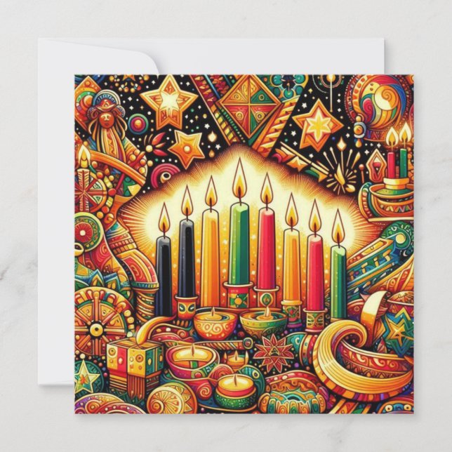 Kwanzaa  card (Front)