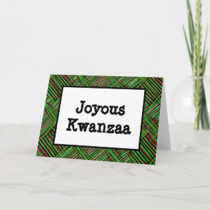 Kwanzaa Card - Joyous #1