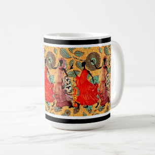 Kwanzaa Celebration • Afrocentric Dancing Coffee Mug