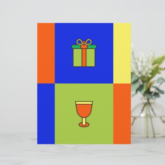 kwanzaa colorblock (Standing Front)