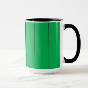 Kwanzaa Colors Red Black Green Stripes Pattern Mug