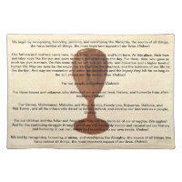 Kwanzaa Creations Tambiko Cotton Placemat