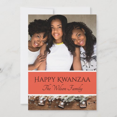 Kwanzaa Family Photo Holiday