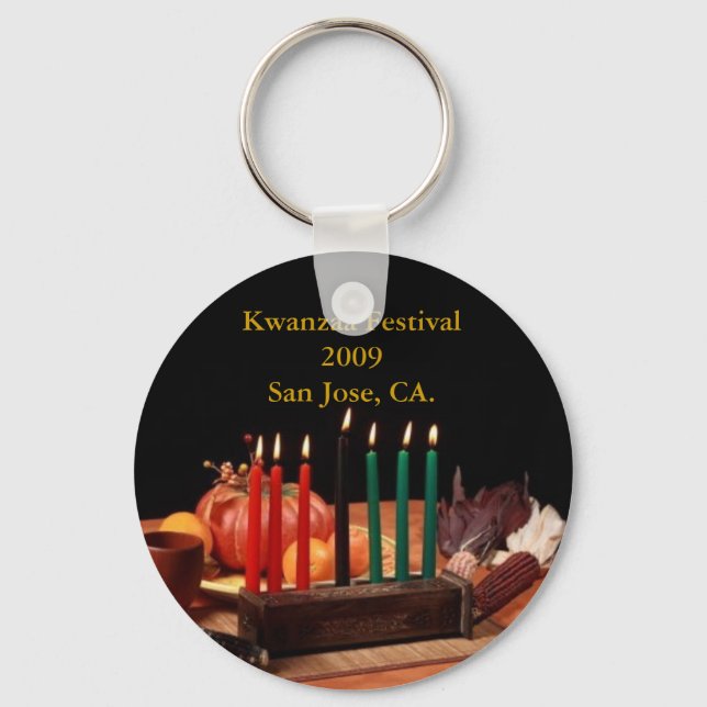 Kwanzaa Festival 2009 ... Keychain (Front)