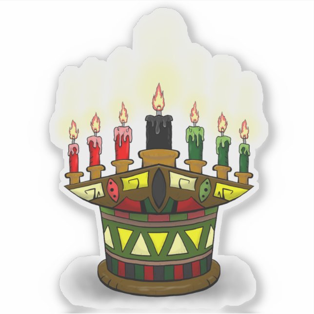 Kwanzaa first fruits 2 sticker (Front)