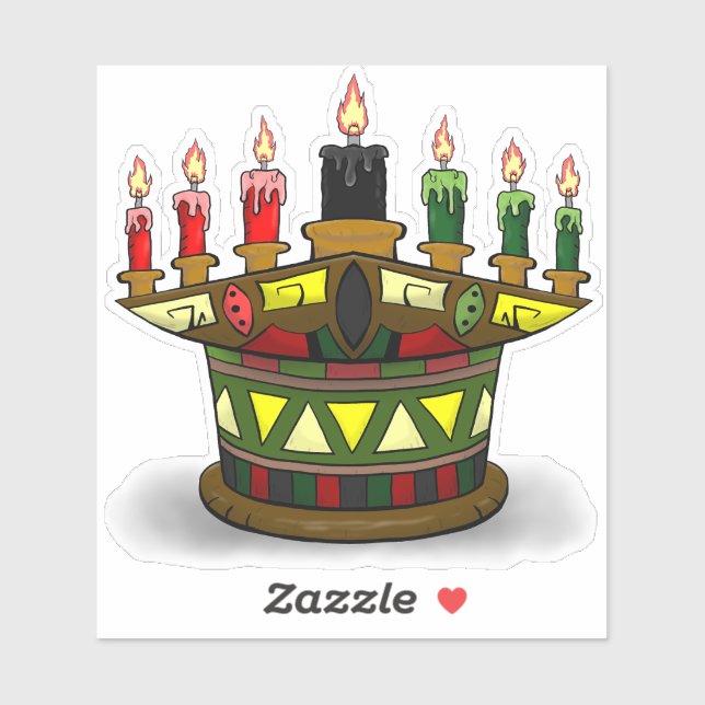 Kwanzaa first fruits sticker (Sheet)