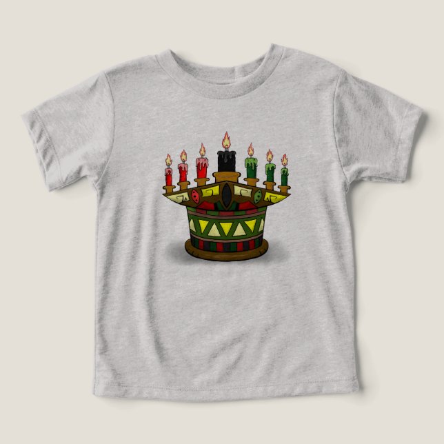 Kwanzaa first fruits toddler t-shirt (Design Front)
