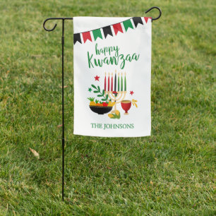Kwanzaa Garden Flag
