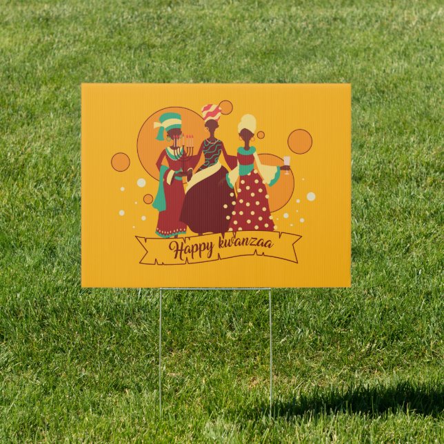 Kwanzaa Gathering Sign (Insitu)