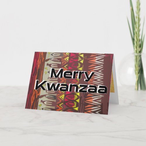Kwanzaa Greeting Card