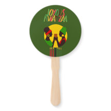 Kwanzaa Hand Fan - Party Favor