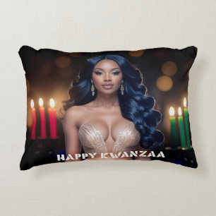 KWANZAA - HAPPY KWANZAA ACCENT PILLOW