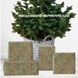 Kwanzaa Holiday 017 Wrapping Paper