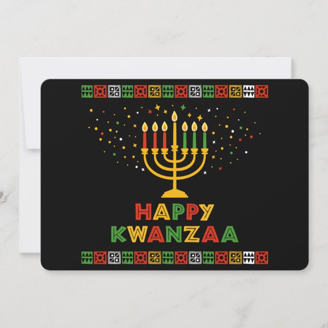 Kwanzaa Holiday Card (Front)