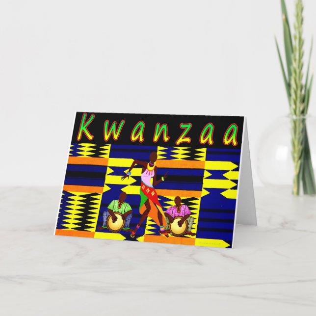 Kwanzaa Holiday Card (Front)