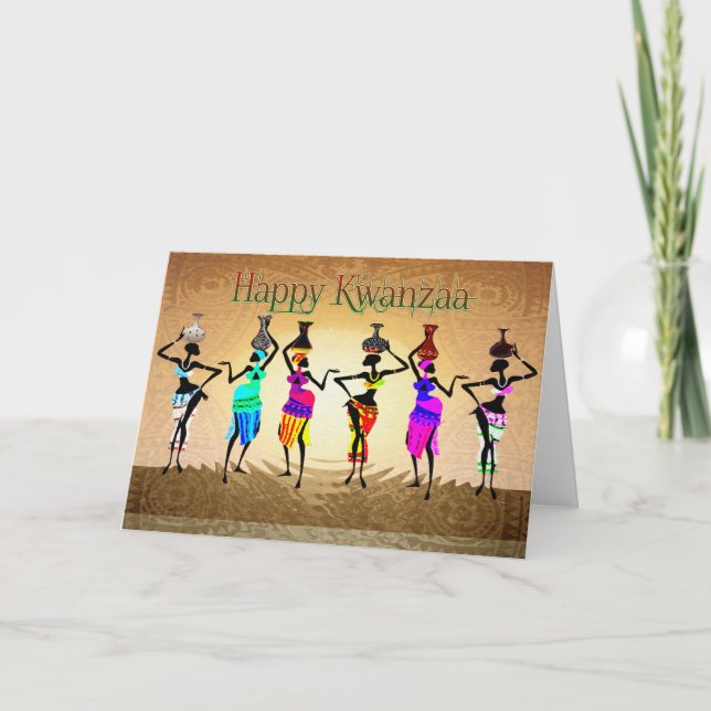 Kwanzaa Holiday Card (Front)