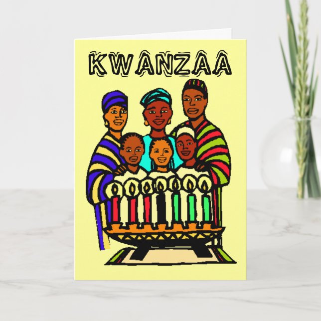 Kwanzaa Holiday Card (Front)