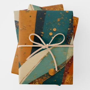 Kwanzaa Holiday Elegance Wrapping Paper Sheets