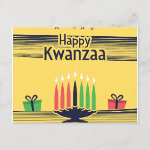 Kwanzaa  Holiday Postcard
