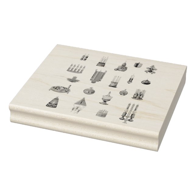 Kwanzaa inspired designs Wood Art Stamp (Stamp)