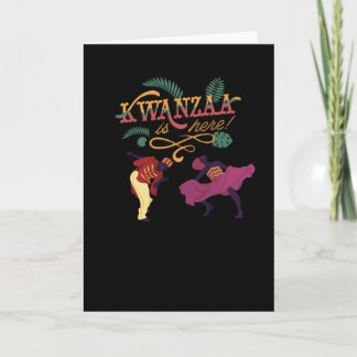 Kwanzaa is here card