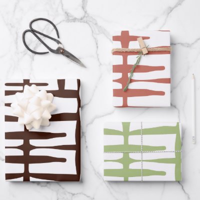 Kwanzaa Juneteenth Black Holiday Wrapping Paper Sheets