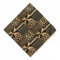 Kwanzaa Kente Print (Black/Gold)