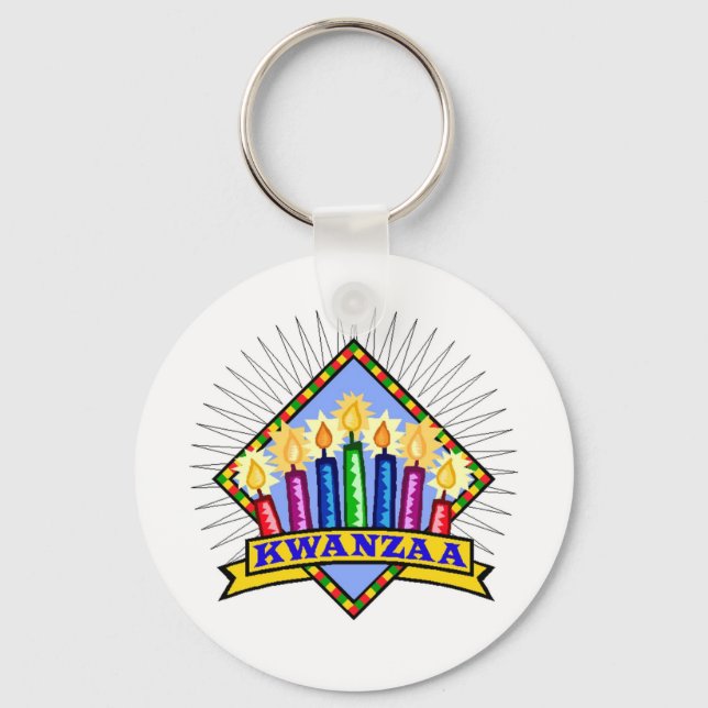 Kwanzaa Keychain (Front)