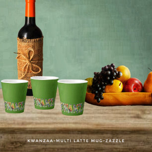 Kwanzaa-Multi Latte Mug