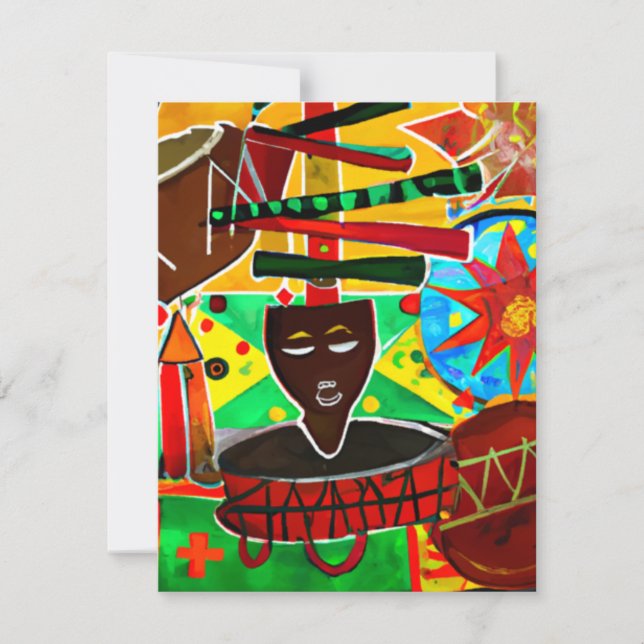 Kwanzaa Note Card (Front)