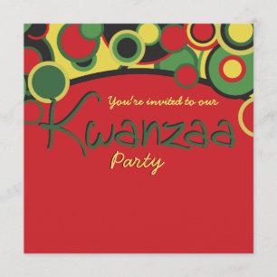 Kwanzaa Party Invitations