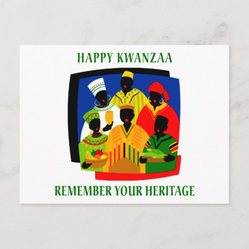 Kwanzaa Postcard