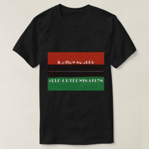 Kwanzaa Principle Kujichagulia Self Determination T-Shirt