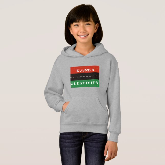 Kwanzaa Principles Kuumba | Creativity Hoodie (Front Full)