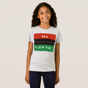 Kwanzaa Principles Nia Purpose T-Shirt