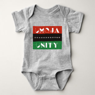Kwanzaa Principles Umoja Unity Baby Bodysuit