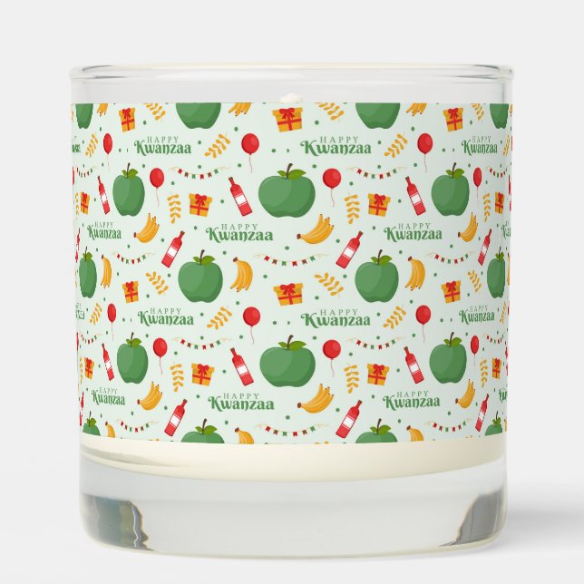 Kwanzaa  scented candle (Front)