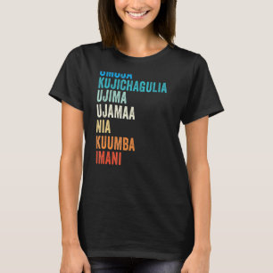 Kwanzaa Seven Principles 1 T-Shirt