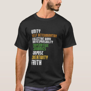 Kwanzaa Seven Principles Unity Self Determination T-Shirt