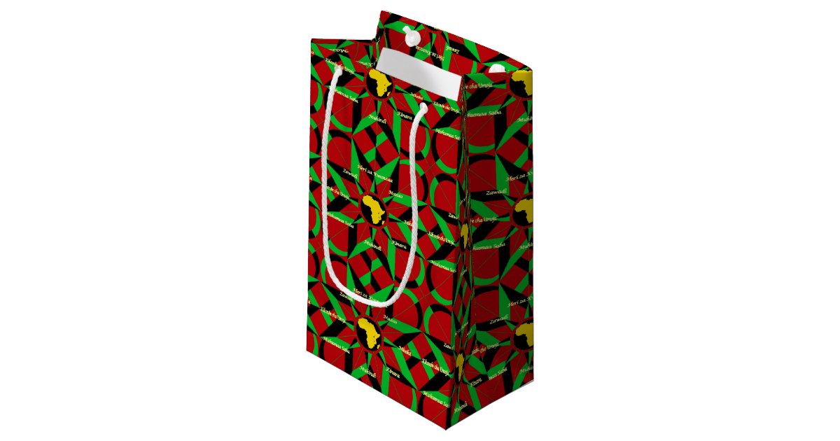 Kwanzaa Small Gift Bag Zazzle