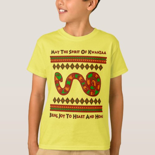 Kwanzaa Snake T_Shirt