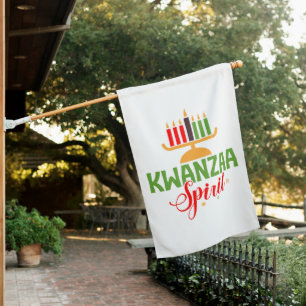 Kwanzaa Spirit House Flag