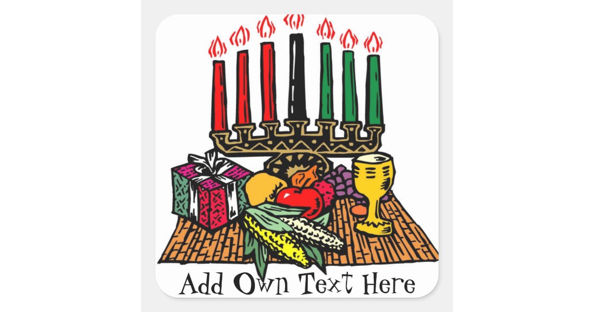 Kwanzaa Symbols Stickers Favors Gifts Personalized Zazzle Com