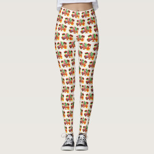 Kwanzaa Table Painting Leggings