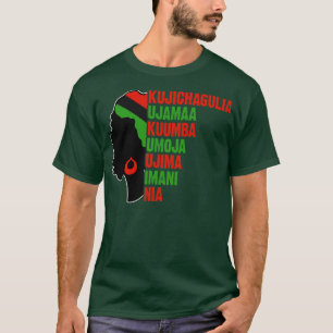 Kwanzaa The Seven Principles of Kwanzaa T-Shirt