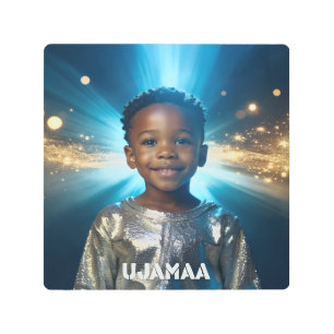 KWANZAA - UJAMAA -  METAL PRINT