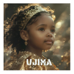 KWANZAA - UJIMA - ACRYLIC PRINT