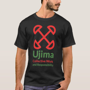 Kwanzaa Ujima Collective Work & Responsibility Men T-Shirt